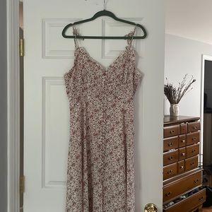 Adored Vintage midi length tea dress